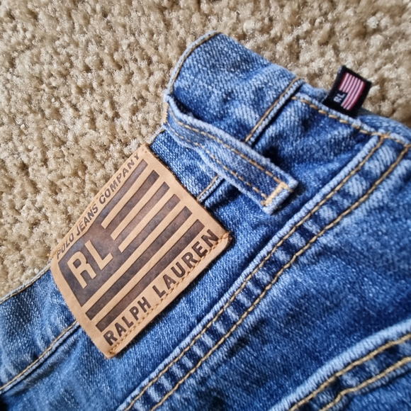 Ralph Lauren vintage 90s women's denim shorts size 8 - Picture 3 of 11